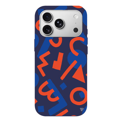 Mavi ve Turuncu Lansman Model İçi Kadife Silikon Telefon Kılıfı