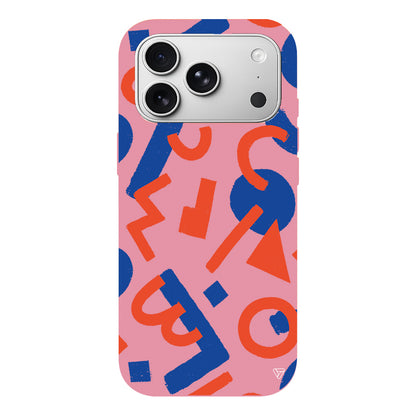 Mavi ve Turuncu Lansman Model İçi Kadife Silikon Telefon Kılıfı