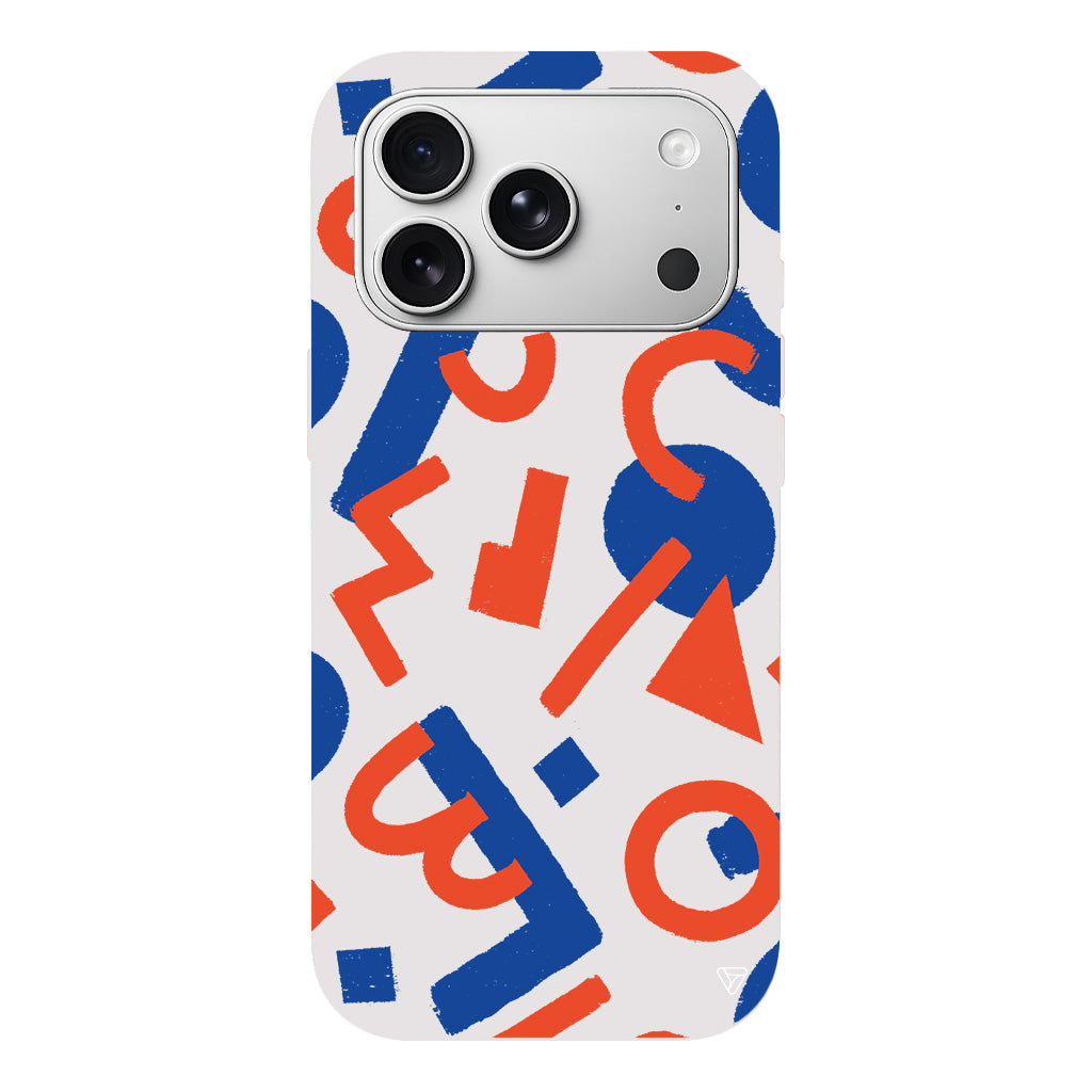 Mavi ve Turuncu Lansman Model İçi Kadife Silikon Telefon Kılıfı