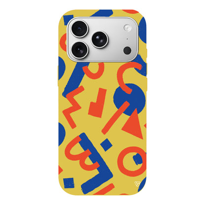 Mavi ve Turuncu Lansman Model İçi Kadife Silikon Telefon Kılıfı