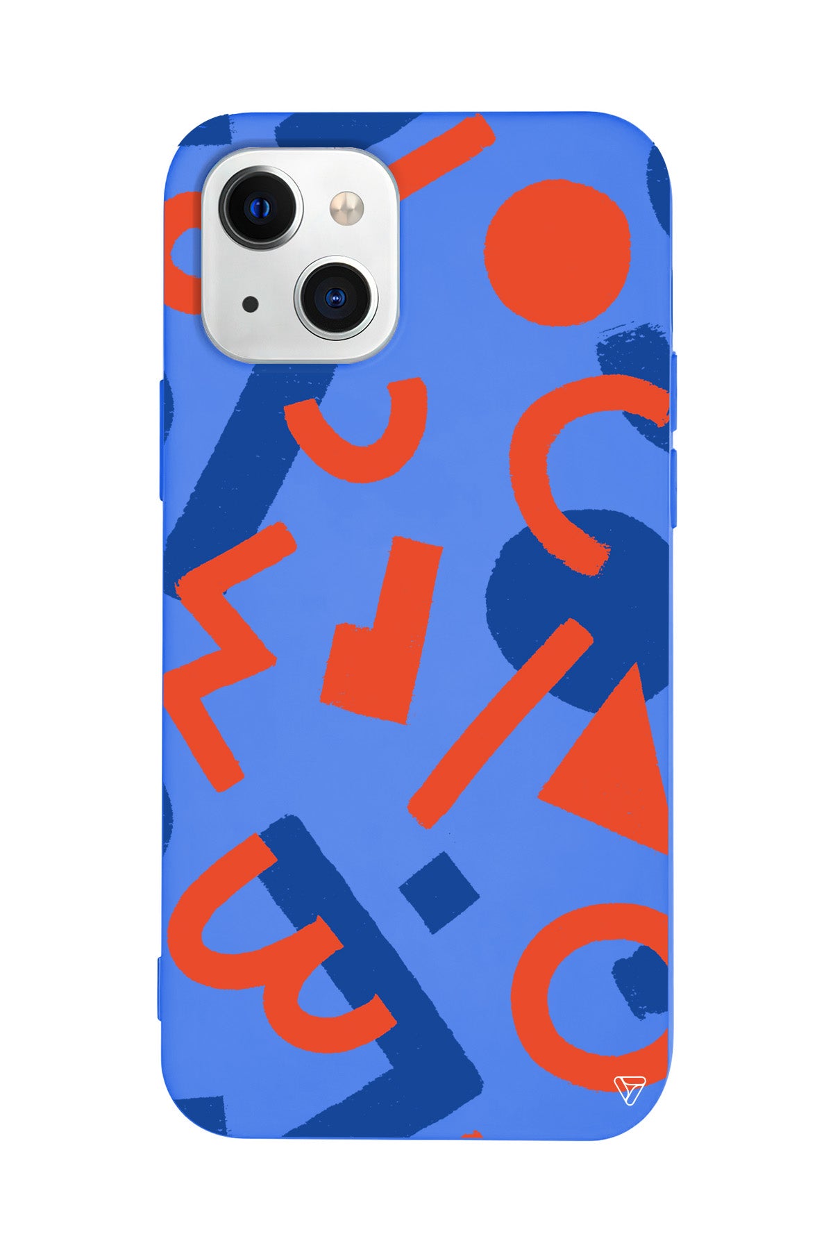 Mavi ve Turuncu Lansman Model İçi Kadife Silikon Telefon Kılıfı – Plus Serisine Özel