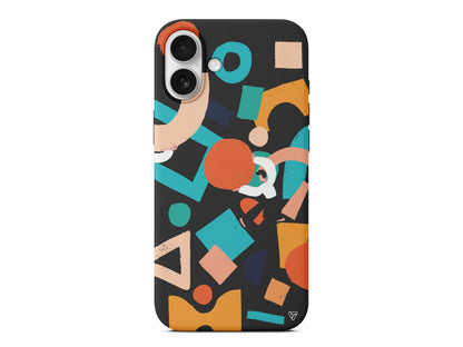 Şekiller Arasında Lansman Model İçi Kadife Silikon Telefon Kılıfı – Plus Serisine Özel