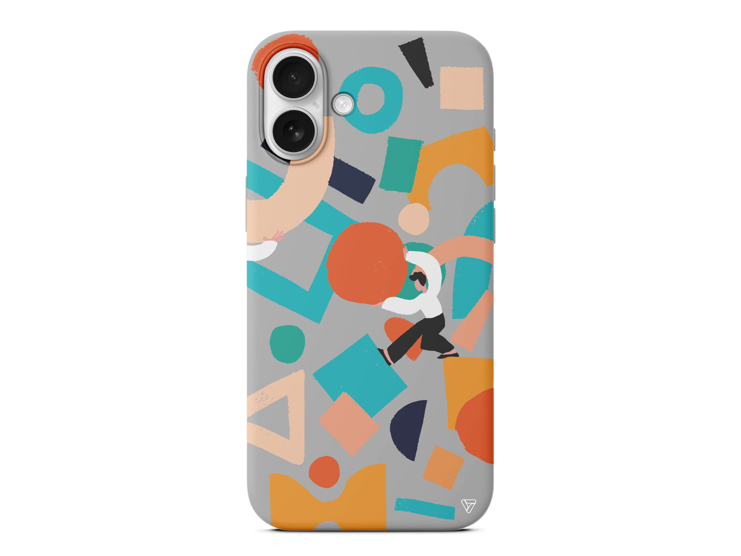 Şekiller Arasında Lansman Model İçi Kadife Silikon Telefon Kılıfı – Plus Serisine Özel