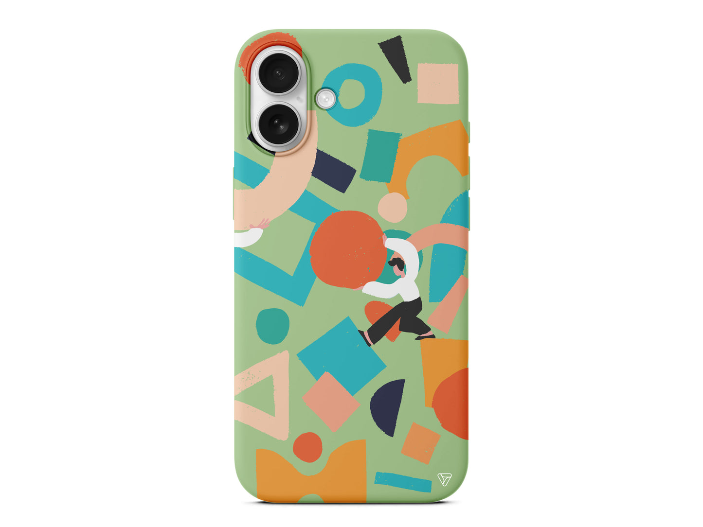 Şekiller Arasında Lansman Model İçi Kadife Silikon Telefon Kılıfı – Plus Serisine Özel