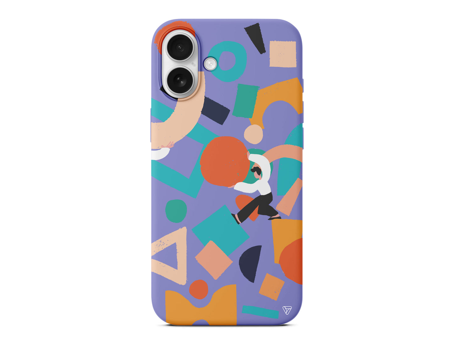 Şekiller Arasında Lansman Model İçi Kadife Silikon Telefon Kılıfı – Plus Serisine Özel