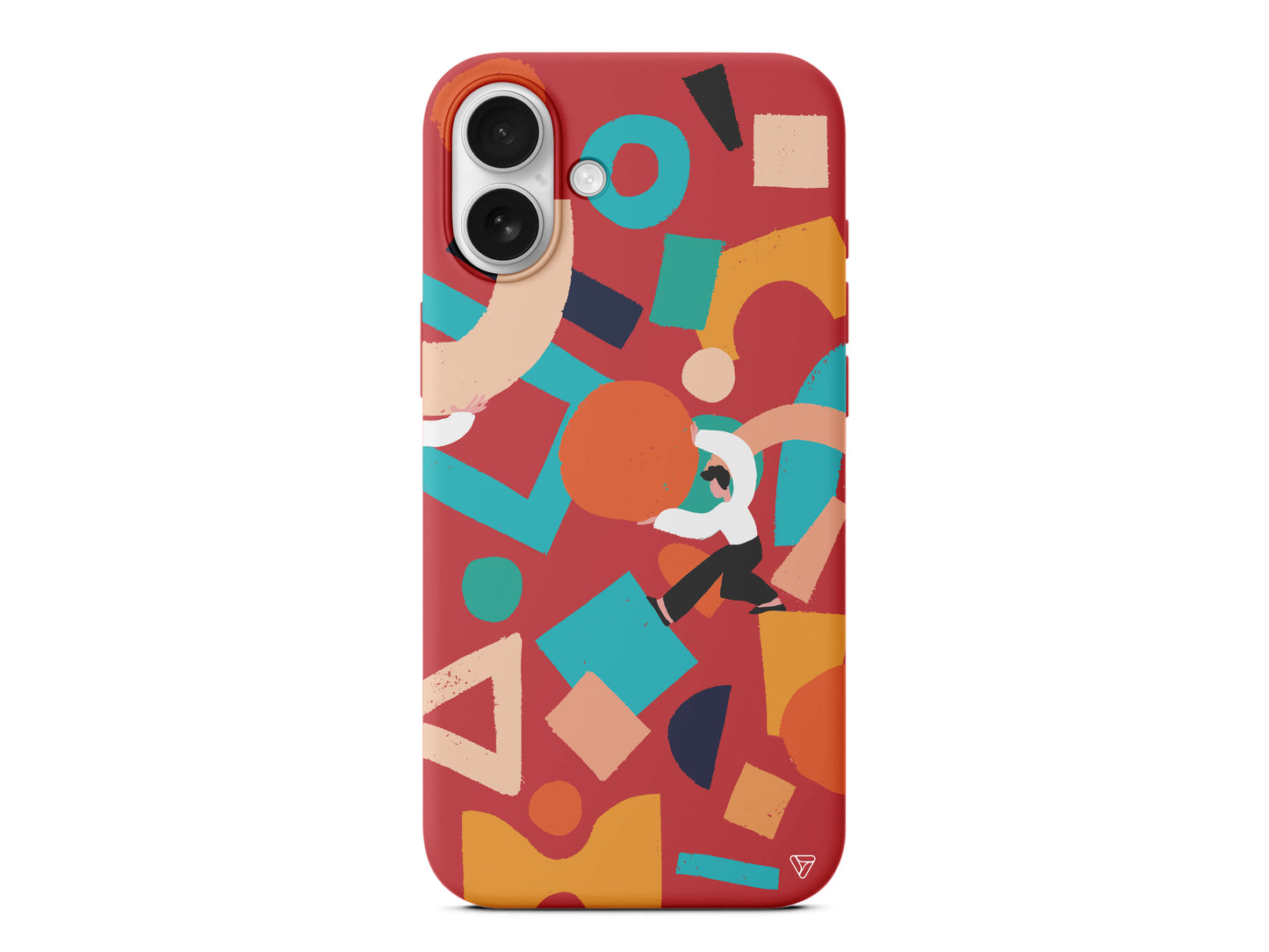 Şekiller Arasında Lansman Model İçi Kadife Silikon Telefon Kılıfı – Plus Serisine Özel