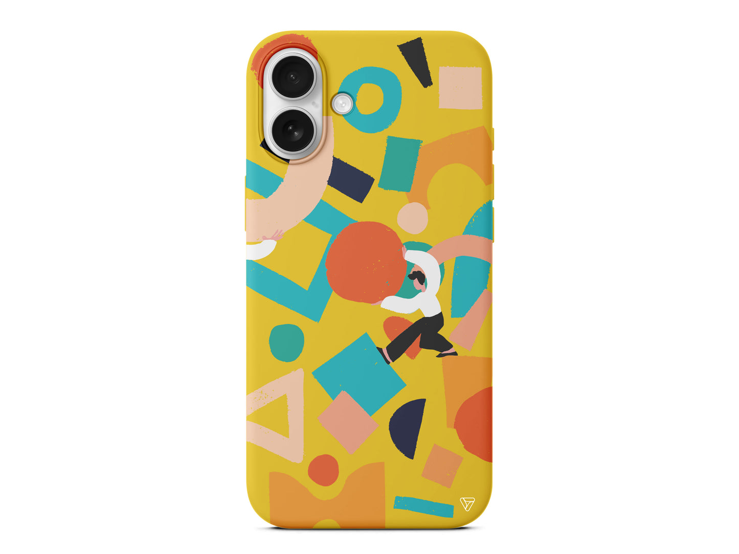 Şekiller Arasında Lansman Model İçi Kadife Silikon Telefon Kılıfı – Plus Serisine Özel