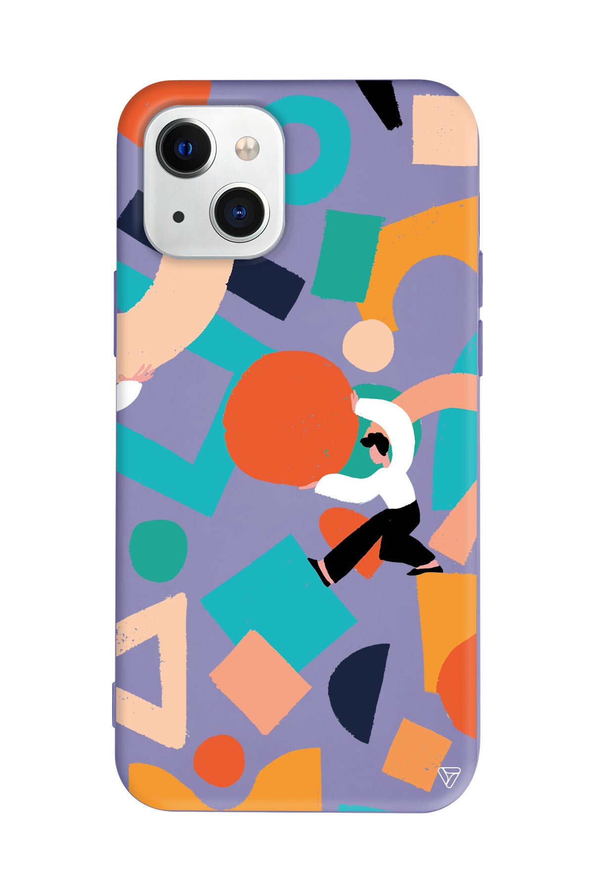 Şekiller Arasında Lansman Model İçi Kadife Silikon Telefon Kılıfı – Plus Serisine Özel