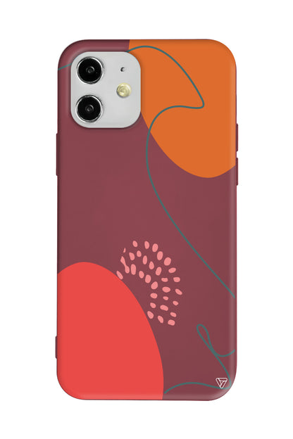 Sade Şekil 2 Lansman Model İçi Kadife Silikon Telefon Kılıfı