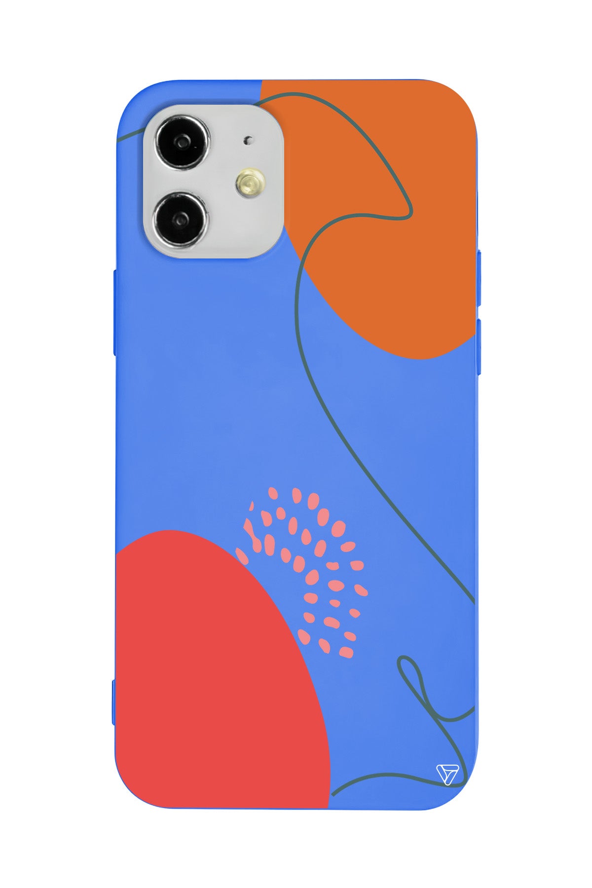 Sade Şekil 2 Lansman Model İçi Kadife Silikon Telefon Kılıfı