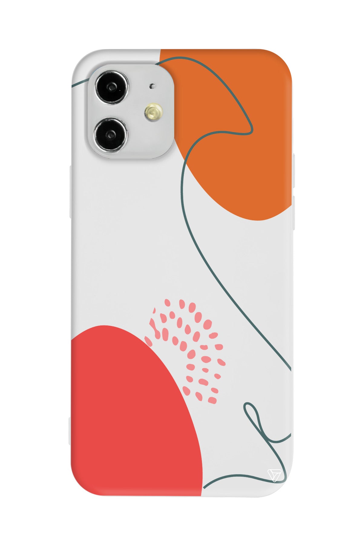 Sade Şekil 2 Lansman Model İçi Kadife Silikon Telefon Kılıfı