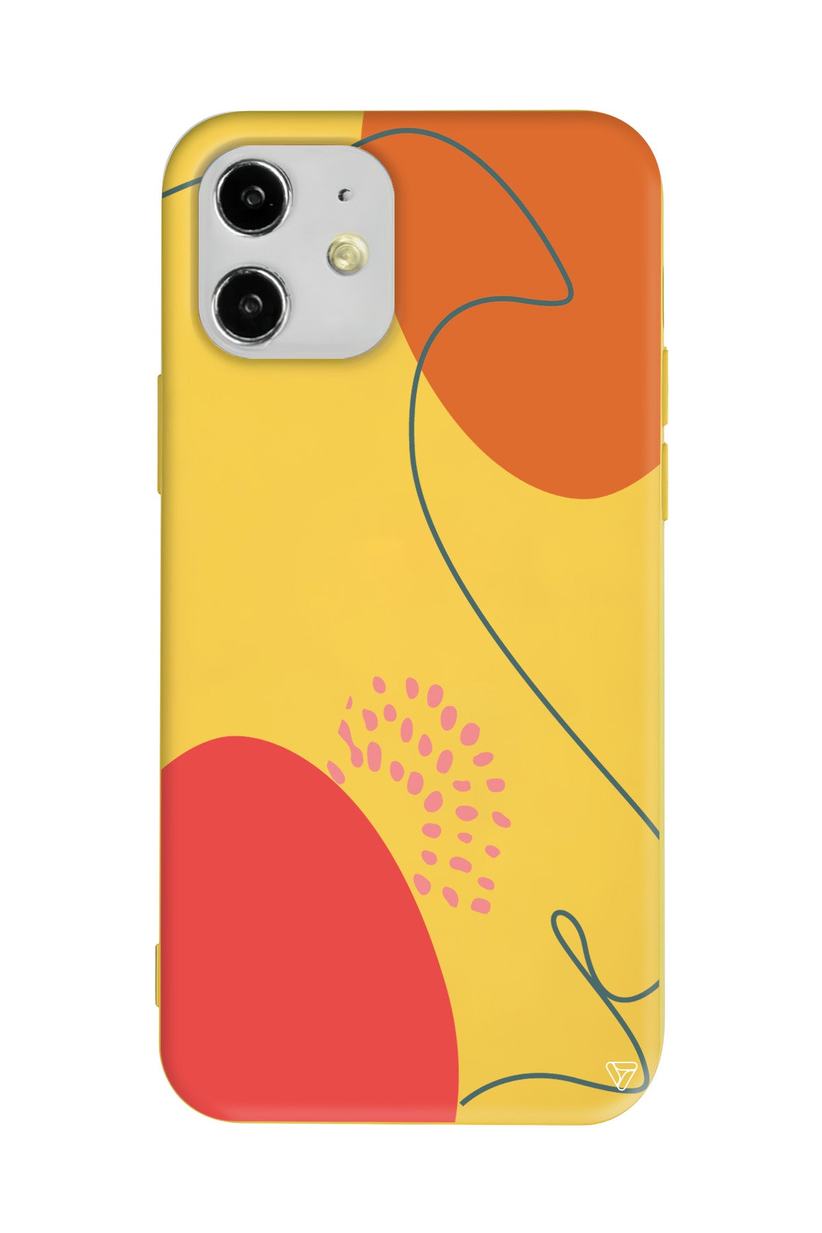 Sade Şekil 2 Lansman Model İçi Kadife Silikon Telefon Kılıfı