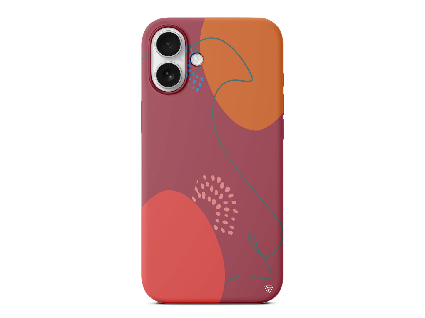 Sade Şekil 2 Lansman Model İçi Kadife Silikon Telefon Kılıfı