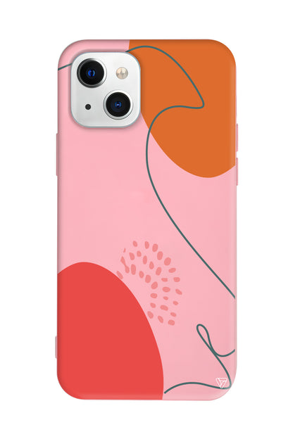 Sade Şekil 2 Lansman Model İçi Kadife Silikon Telefon Kılıfı