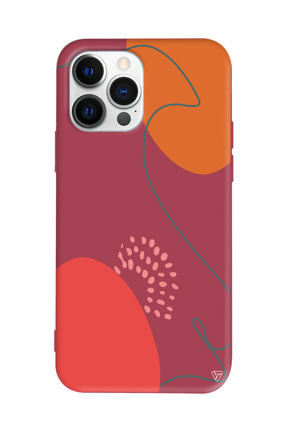 Sade Şekil 2 Lansman Model İçi Kadife Silikon Telefon Kılıfı