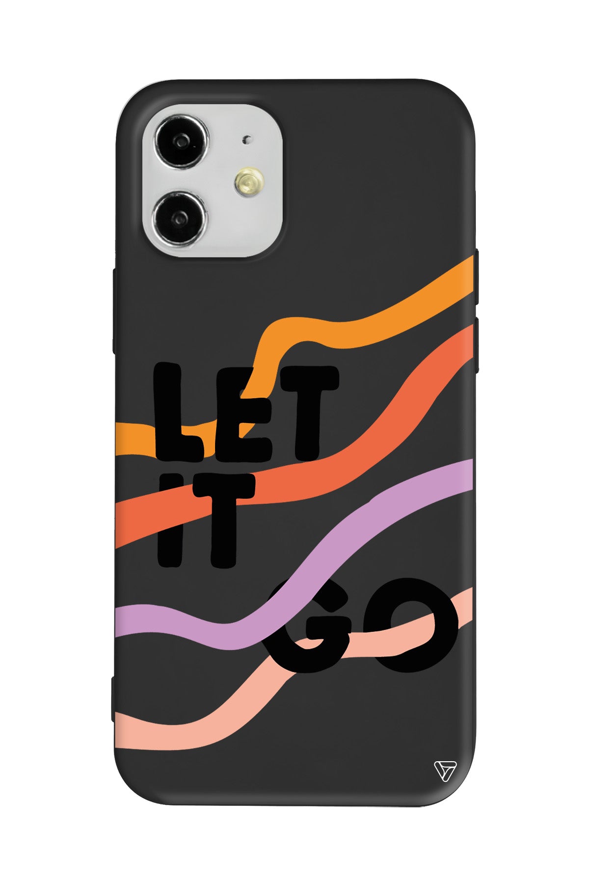 Let it Go Lansman Model İçi Kadife Silikon Telefon Kılıfı