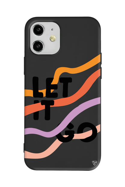 Let it Go Lansman Model İçi Kadife Silikon Telefon Kılıfı