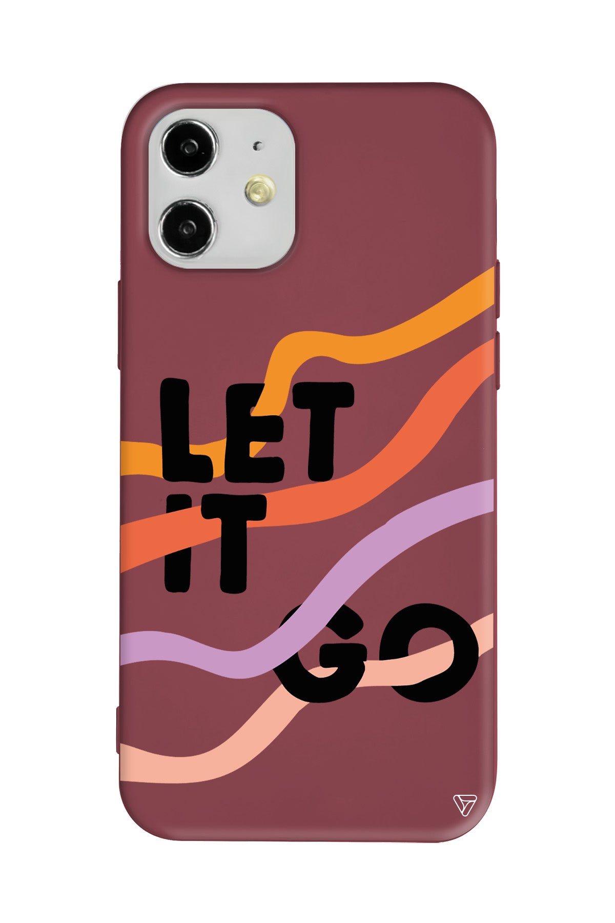 Let it Go Lansman Model İçi Kadife Silikon Telefon Kılıfı