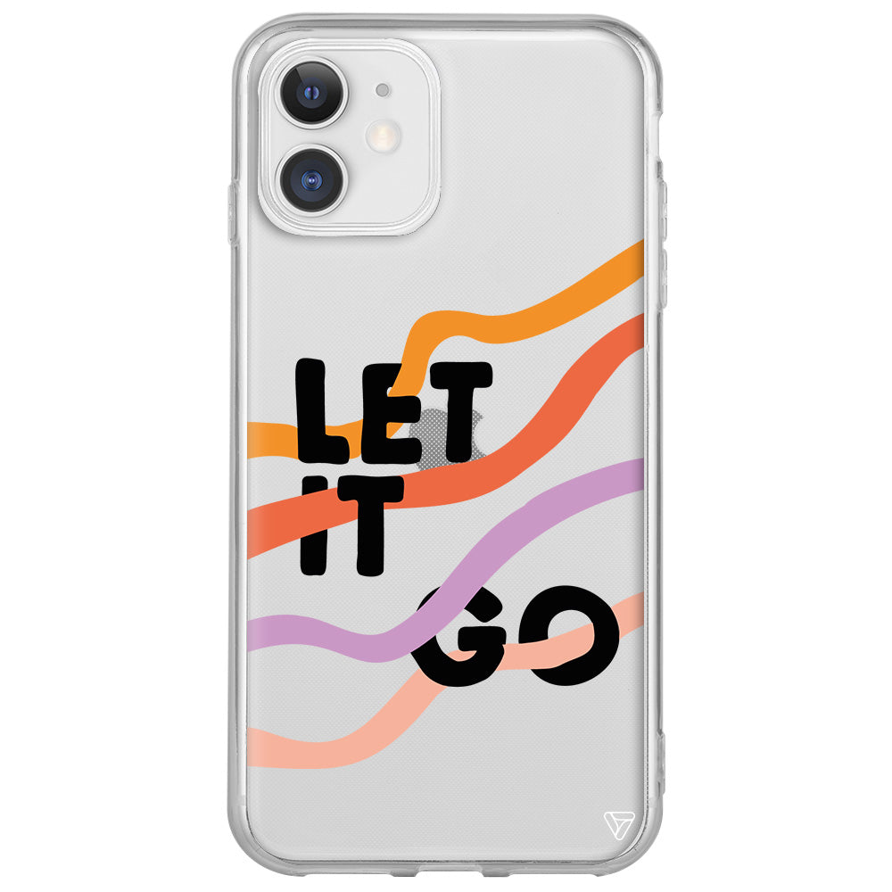 Let it Go Lansman Model İçi Kadife Silikon Telefon Kılıfı