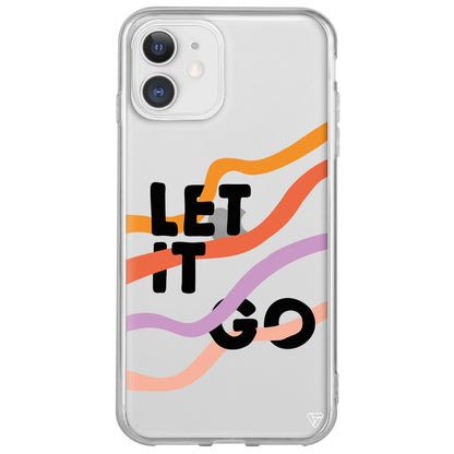 Let it Go Lansman Model İçi Kadife Silikon Telefon Kılıfı
