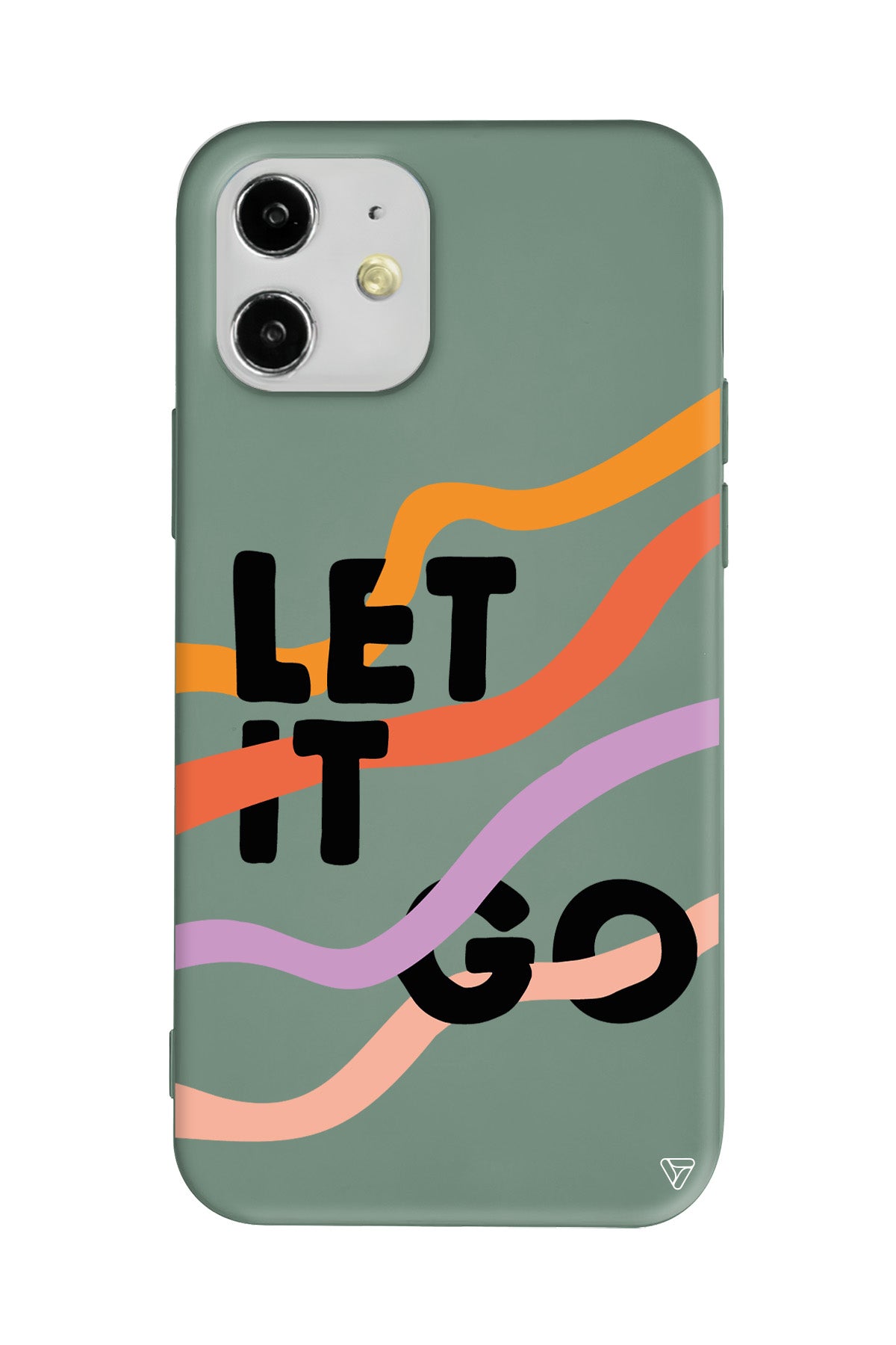 Let it Go Lansman Model İçi Kadife Silikon Telefon Kılıfı