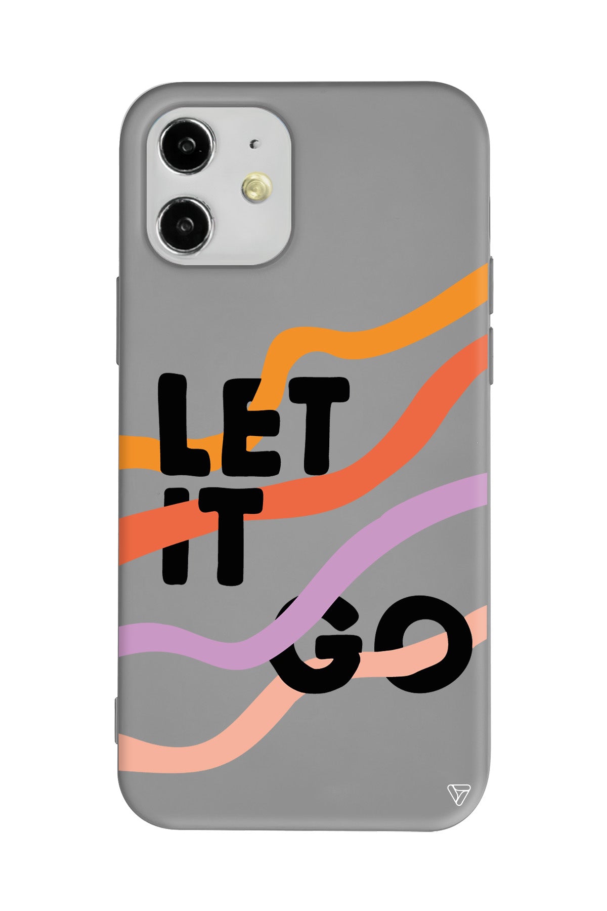 Let it Go Lansman Model İçi Kadife Silikon Telefon Kılıfı