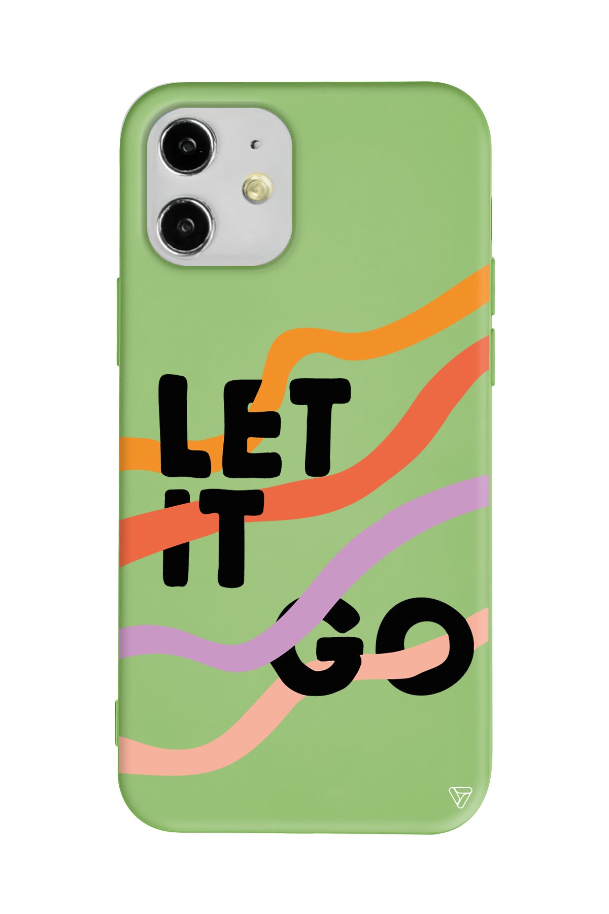 Let it Go Lansman Model İçi Kadife Silikon Telefon Kılıfı