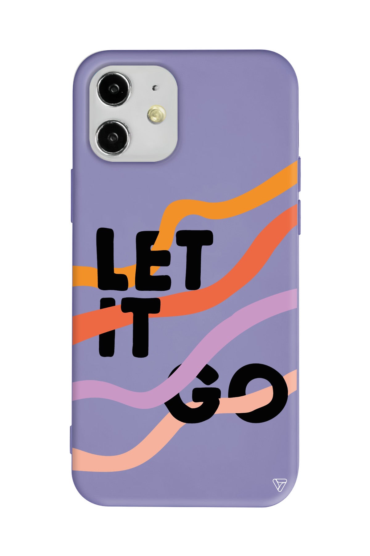 Let it Go Lansman Model İçi Kadife Silikon Telefon Kılıfı