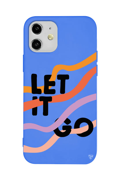 Let it Go Lansman Model İçi Kadife Silikon Telefon Kılıfı