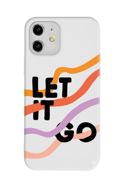 Let it Go Lansman Model İçi Kadife Silikon Telefon Kılıfı