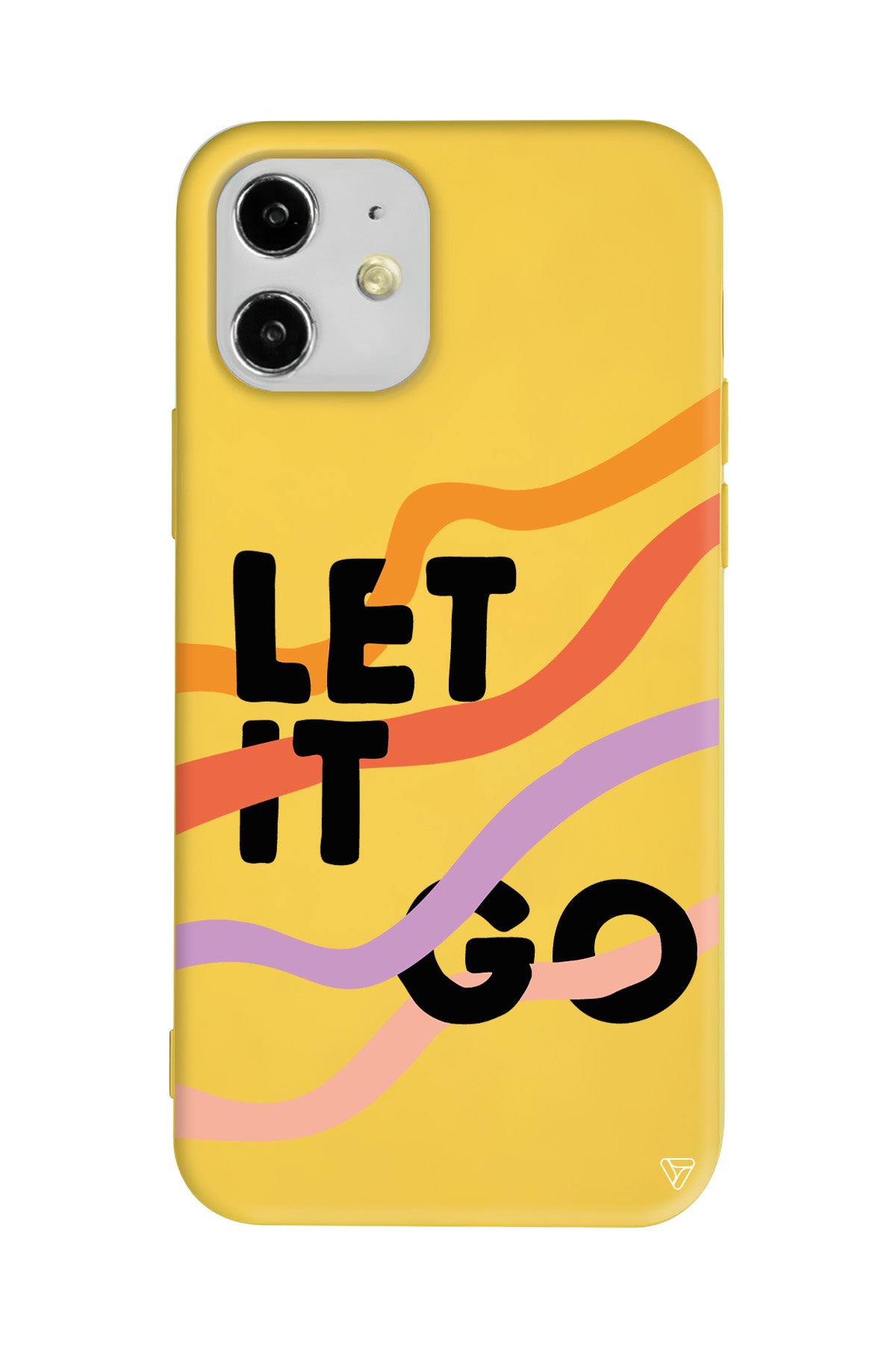 Let it Go Lansman Model İçi Kadife Silikon Telefon Kılıfı