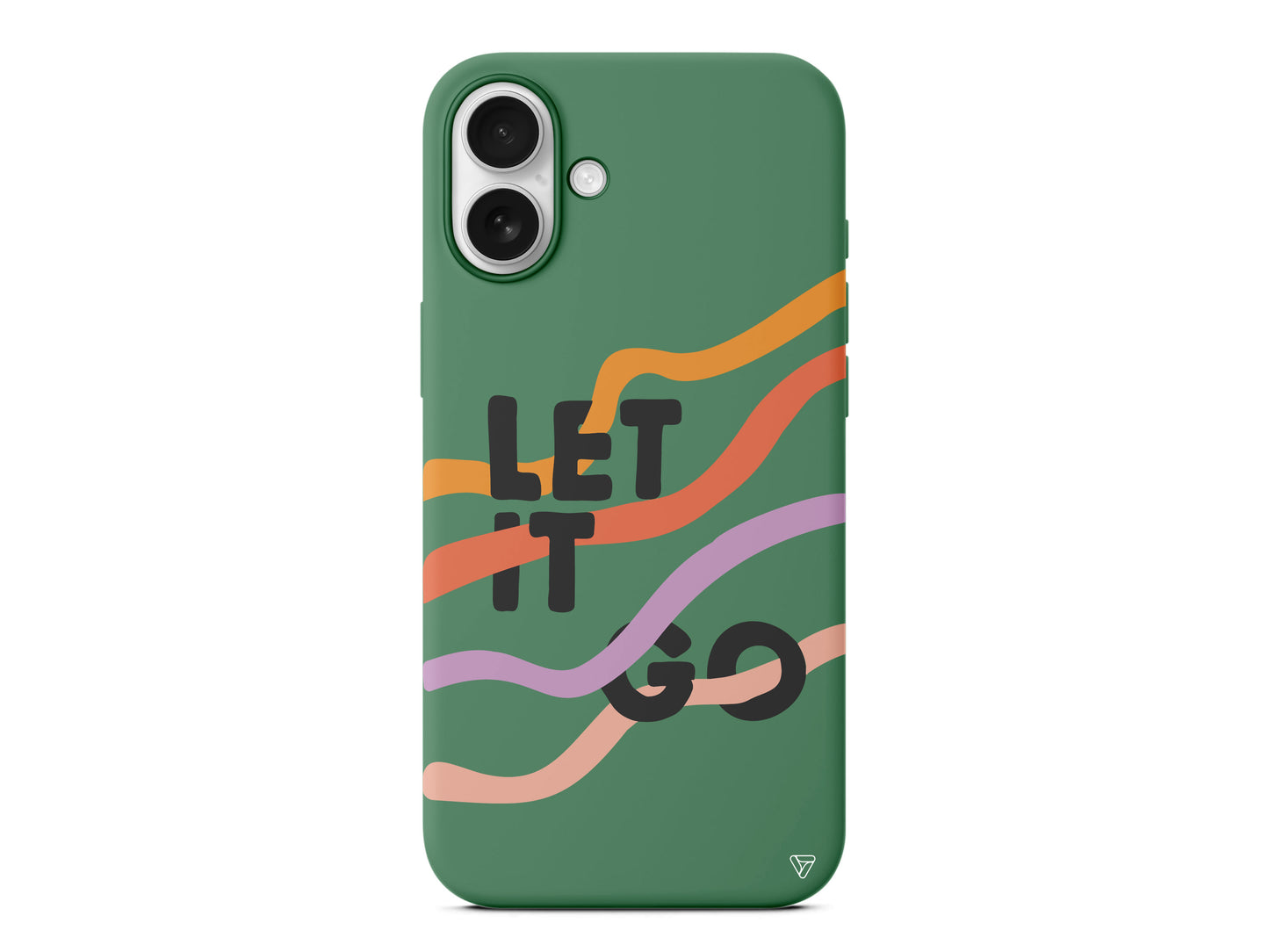 Let it Go Lansman Model İçi Kadife Silikon Telefon Kılıfı