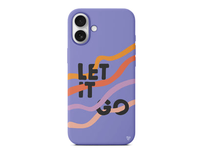 Let it Go Lansman Model İçi Kadife Silikon Telefon Kılıfı – Plus Serisine Özel