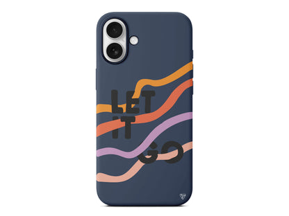 Let it Go Lansman Model İçi Kadife Silikon Telefon Kılıfı