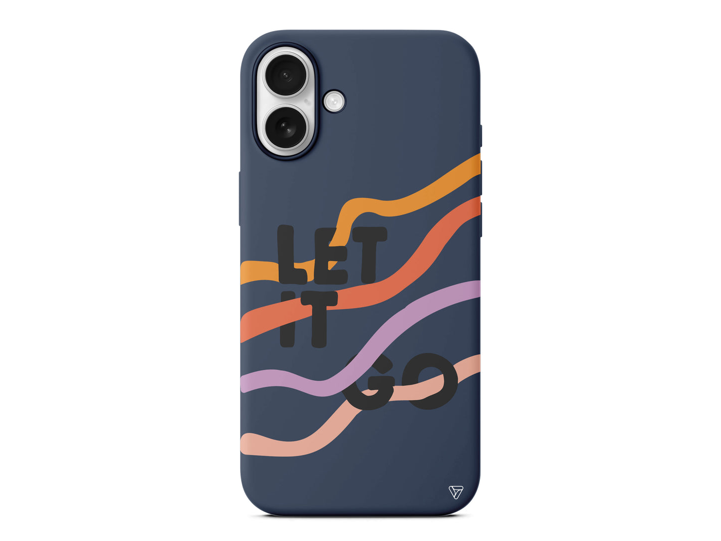 Let it Go Lansman Model İçi Kadife Silikon Telefon Kılıfı