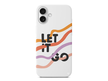 Let it Go Lansman Model İçi Kadife Silikon Telefon Kılıfı