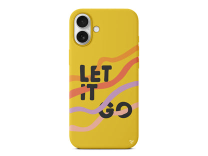 Let it Go Lansman Model İçi Kadife Silikon Telefon Kılıfı