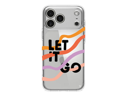 Let it Go Lansman Model İçi Kadife Silikon Telefon Kılıfı