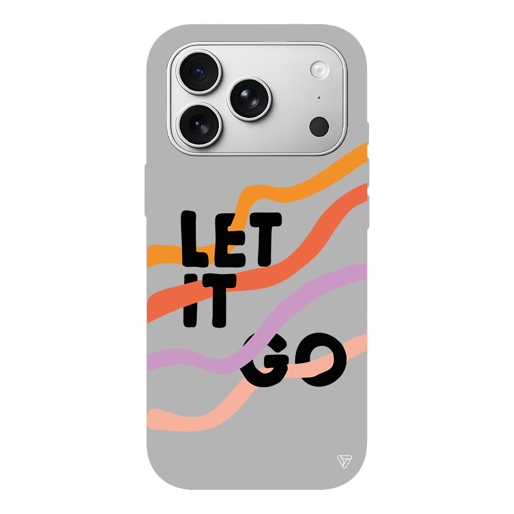 Let it Go Lansman Model İçi Kadife Silikon Telefon Kılıfı