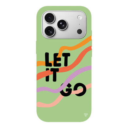 Let it Go Lansman Model İçi Kadife Silikon Telefon Kılıfı