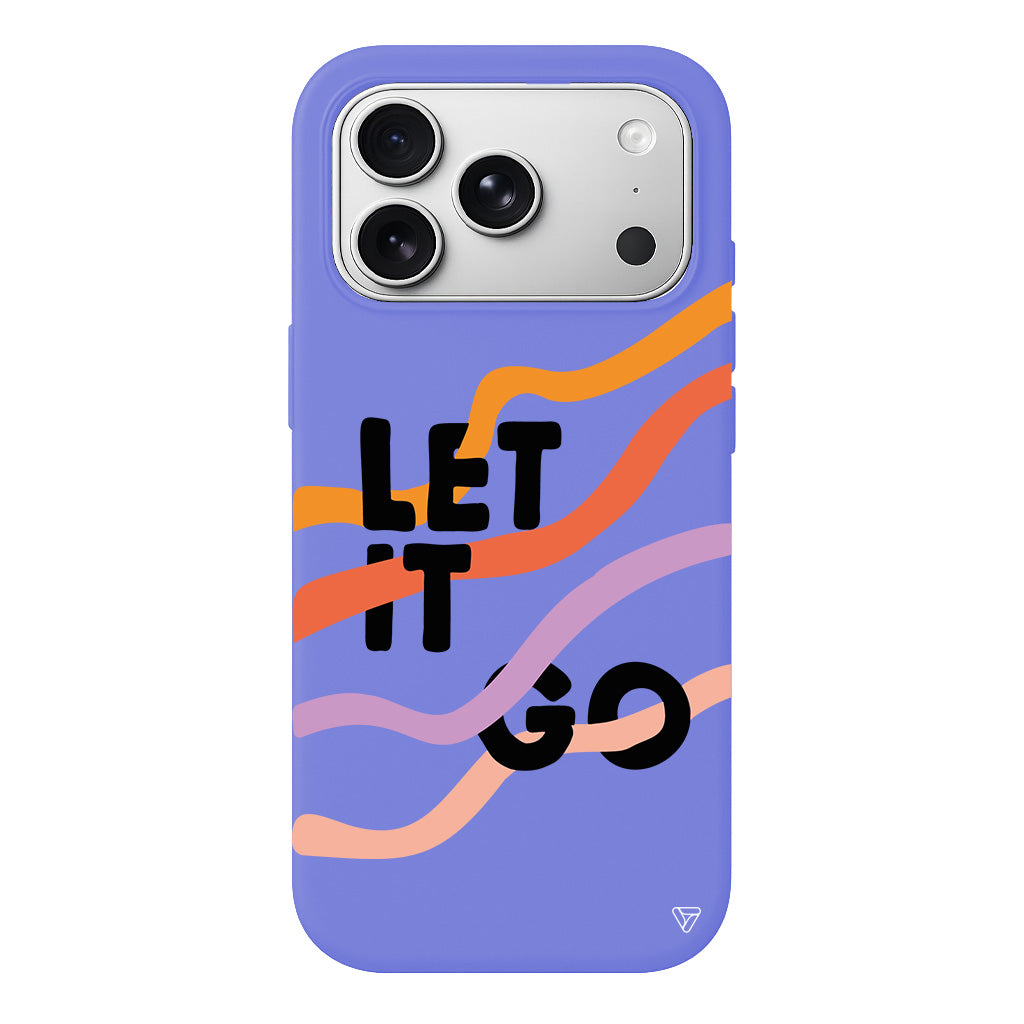 Let it Go Lansman Model İçi Kadife Silikon Telefon Kılıfı