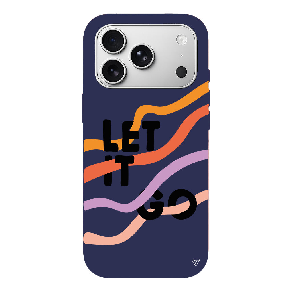 Let it Go Lansman Model İçi Kadife Silikon Telefon Kılıfı