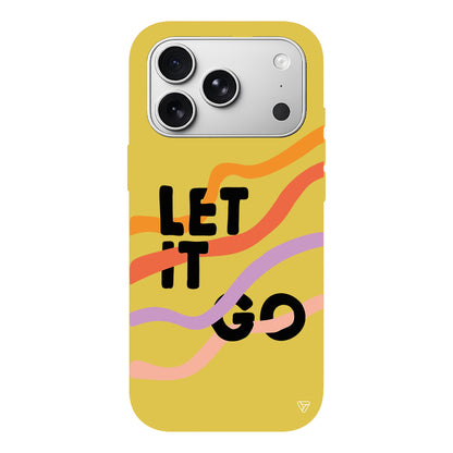 Let it Go Lansman Model İçi Kadife Silikon Telefon Kılıfı