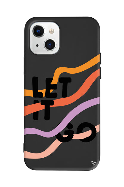 Let it Go Lansman Model İçi Kadife Silikon Telefon Kılıfı