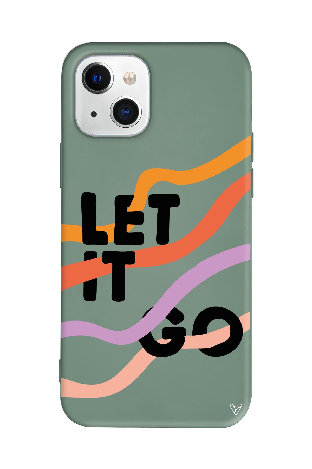 Let it Go Lansman Model İçi Kadife Silikon Telefon Kılıfı