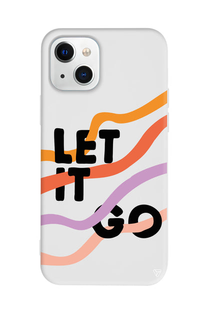Let it Go Lansman Model İçi Kadife Silikon Telefon Kılıfı – Plus Serisine Özel