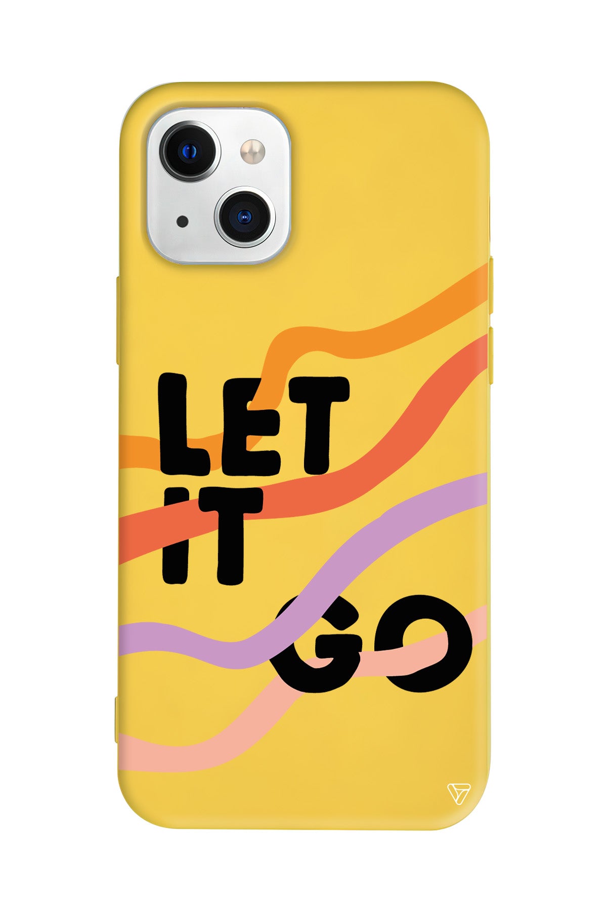 Let it Go Lansman Model İçi Kadife Silikon Telefon Kılıfı