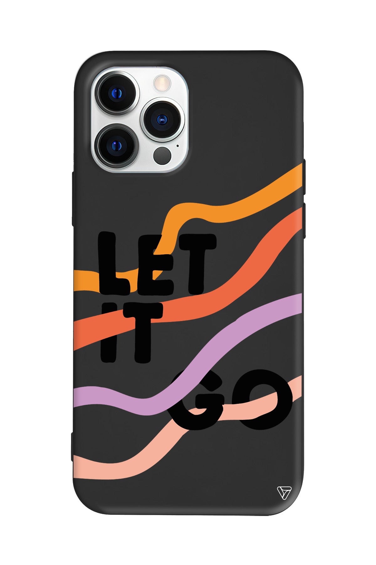 Let it Go Lansman Model İçi Kadife Silikon Telefon Kılıfı