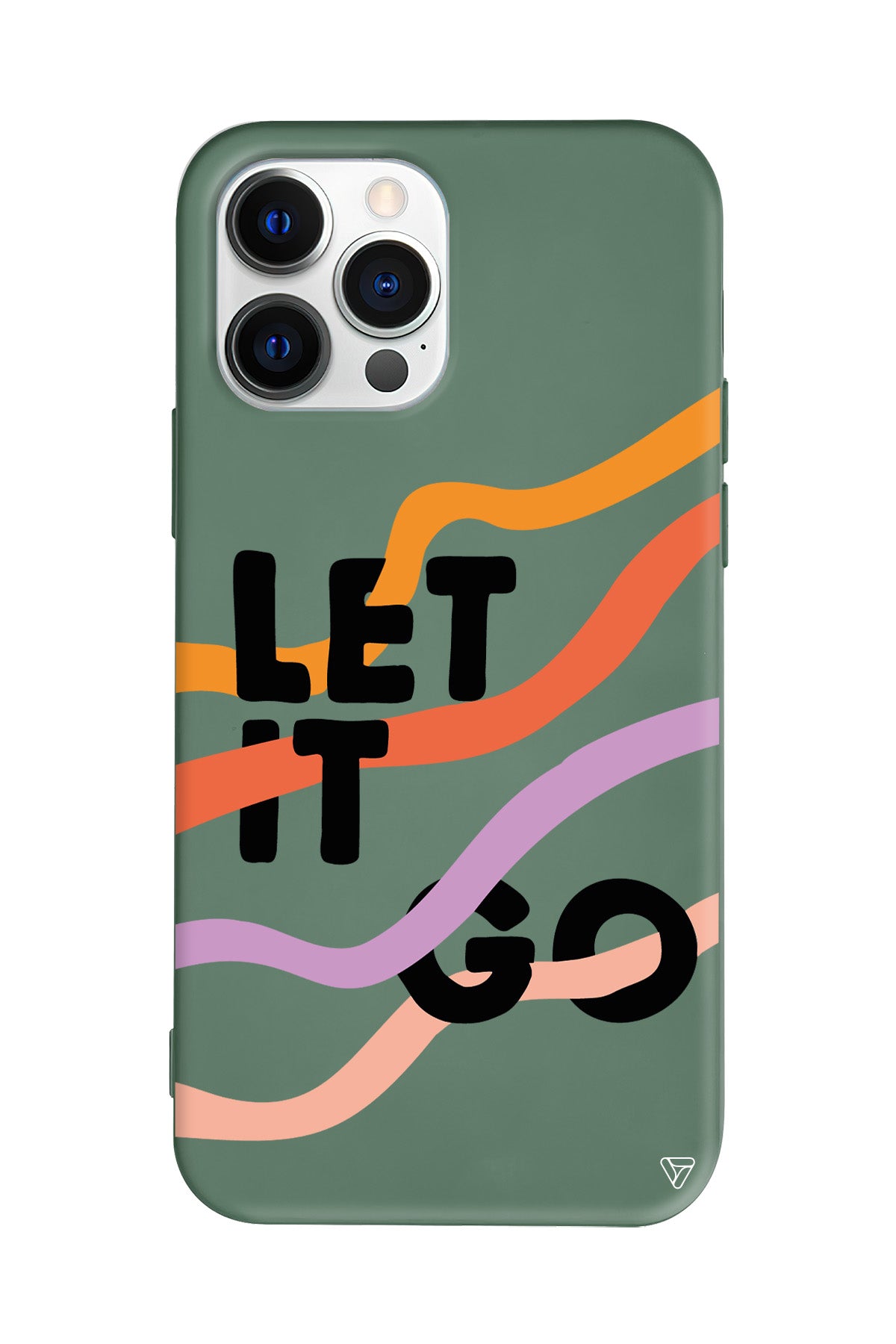 Let it Go Lansman Model İçi Kadife Silikon Telefon Kılıfı