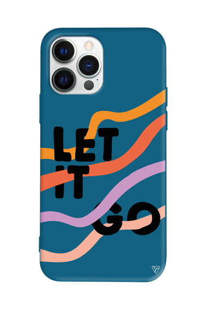 Let it Go Lansman Model İçi Kadife Silikon Telefon Kılıfı